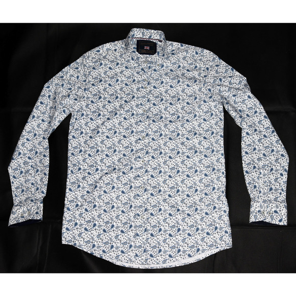 Guide London Premium Range Stretch Fabric Men's Long Sleeve Shirt Size Medium - Picture 3 of 8